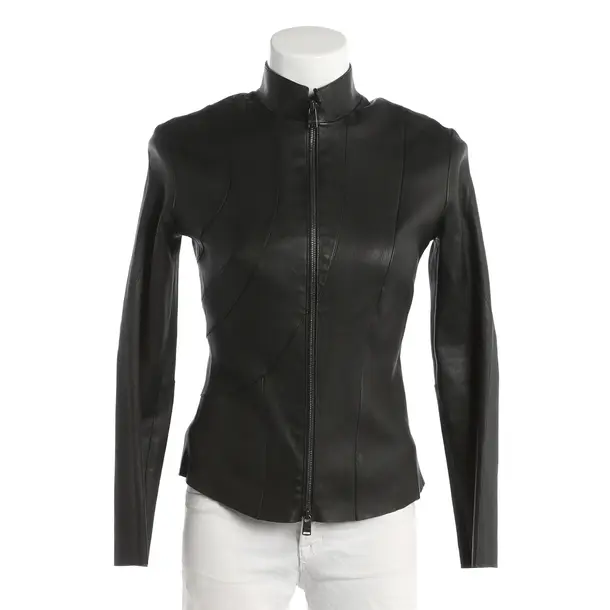 Lederjacke, in Schwarz, Leder, Jitrois