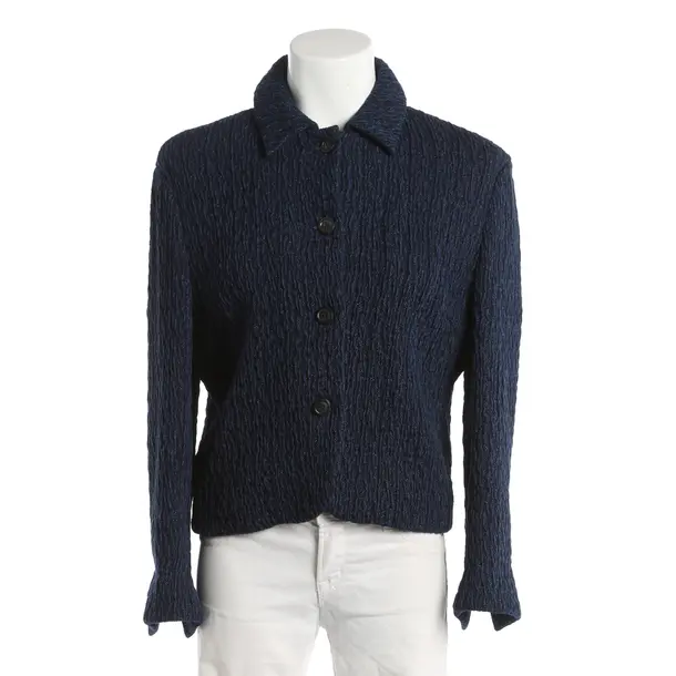 Blazer, in Blue, Cotton, Odeeh