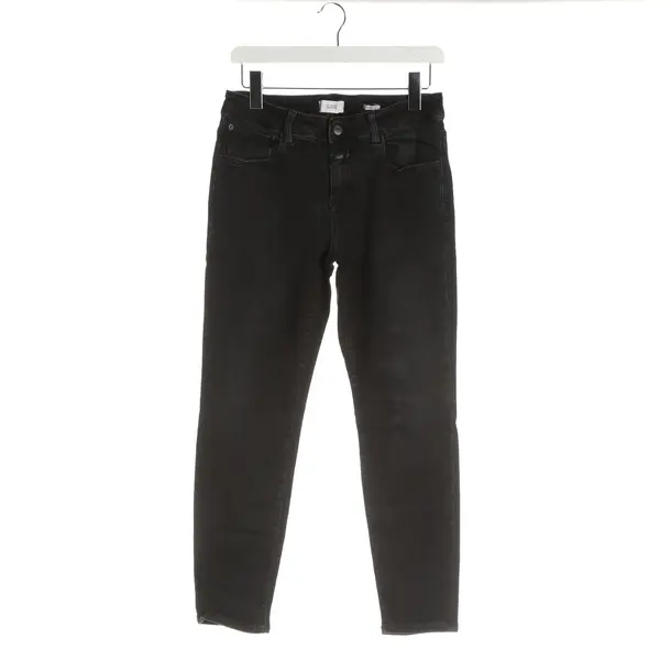 Skinny Jeans, in Dark Gray, Cotton, Closed