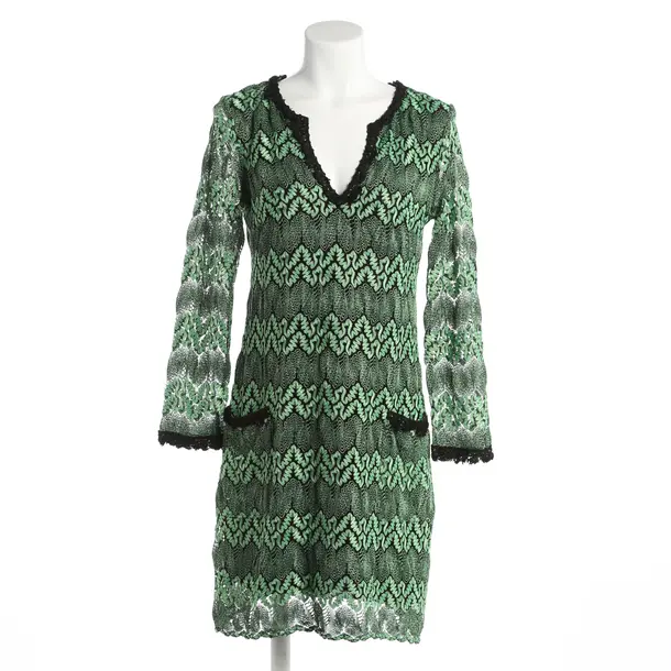 Dress, in Green, Polyester, Ana Alcazar