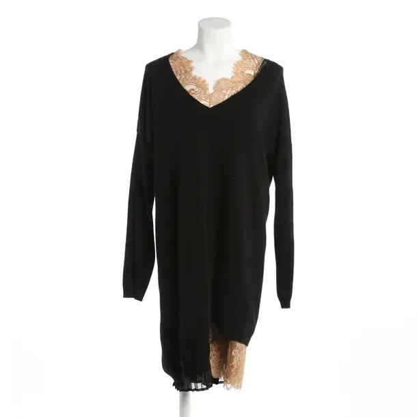 Kleid, in Schwarz, Baumwolle, Twin Set