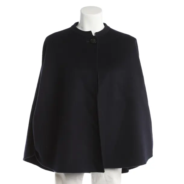 Poncho, in Navy, Wolle, Odeeh