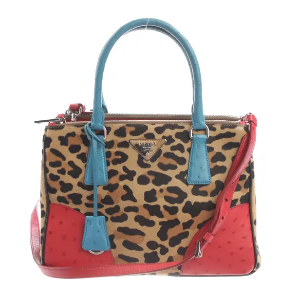 Handtasche, in Mehrfarbig, Leder, Prada