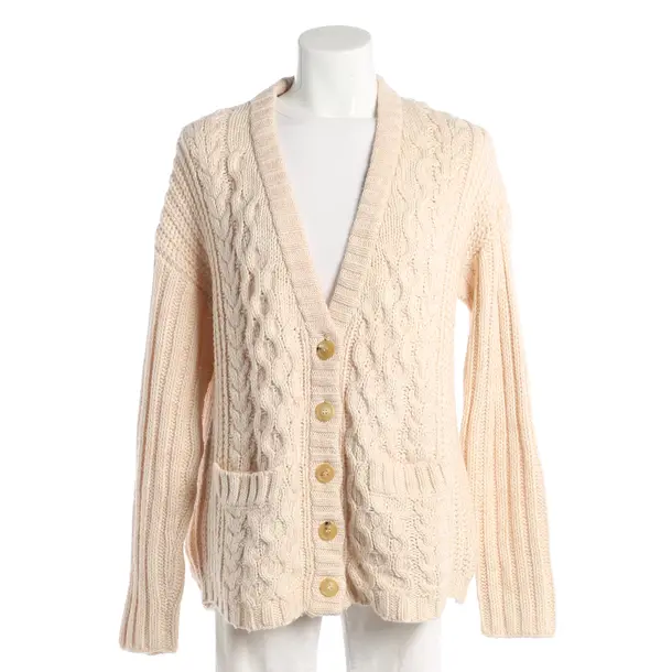Cardigan, in Nude, Wool, See by Chloé