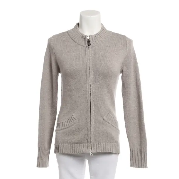 Strickjacke, in Grau, Wolle, GC Fontana