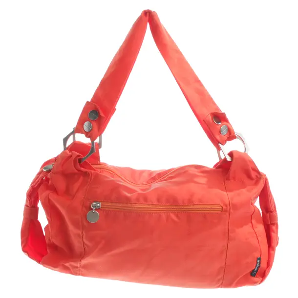 Shoulder Bag, in Dark Orange, Polyamide, Armani Jeans