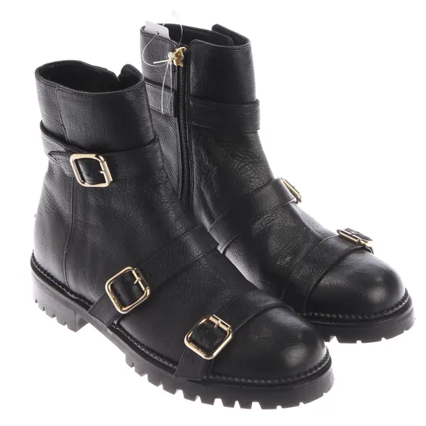 Stiefeletten, in Schwarz, Jimmy Choo