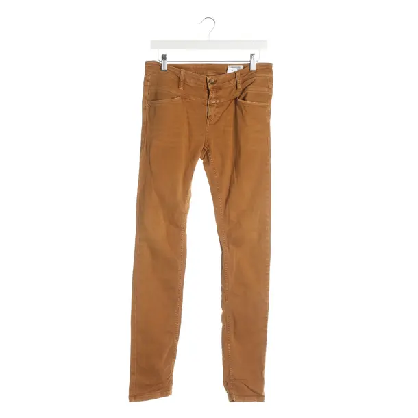 Jeans Slim Fit, in Braun, Baumwolle, Closed