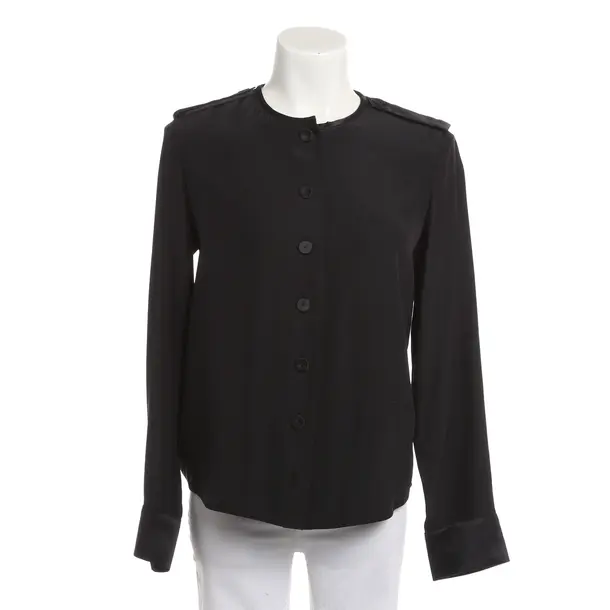 Bluse, in Schwarz, Seide, Strenesse