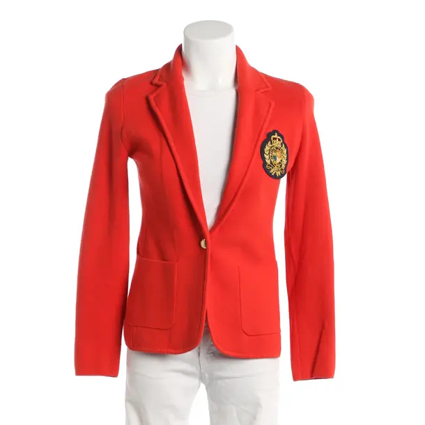 Blazer, in Rot, Baumwolle, Lauren Ralph Lauren