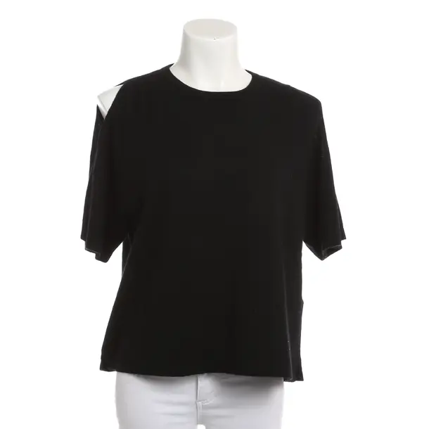 Shirt, in Schwarz, Wolle, Allude