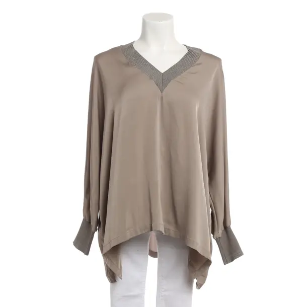 Blouse, in Brown, Silk, IVI collection