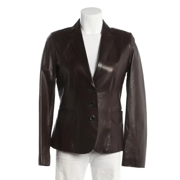 LeatherJacket, in Bordeaux, Leather, Hugo Boss Black Label