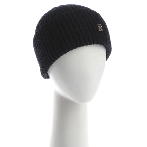 Beanie, in Navy, Cotton, Sandro