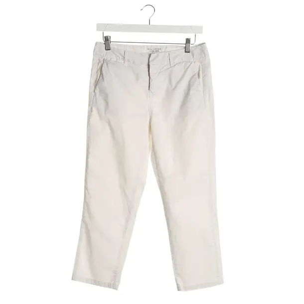 Pants, in White, Cotton, Nili Lotan