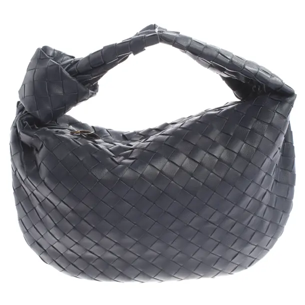 Handtasche, in Navy, Leder, Bottega Veneta