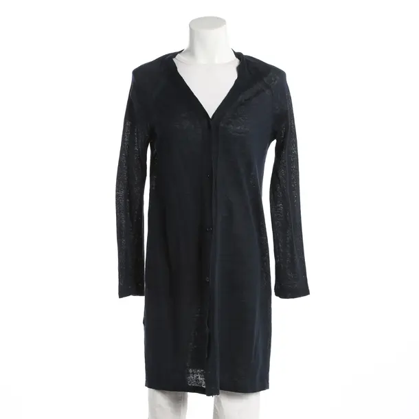 Cardigan, in Navy, Linen, Max Mara