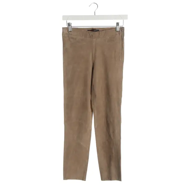 Pantaloni, in Marrone chiaro, Pelle, Incentivo! Cashmere