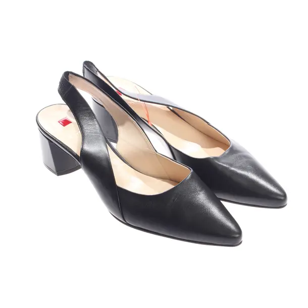 Slingbacks, in Schwarz, Högl