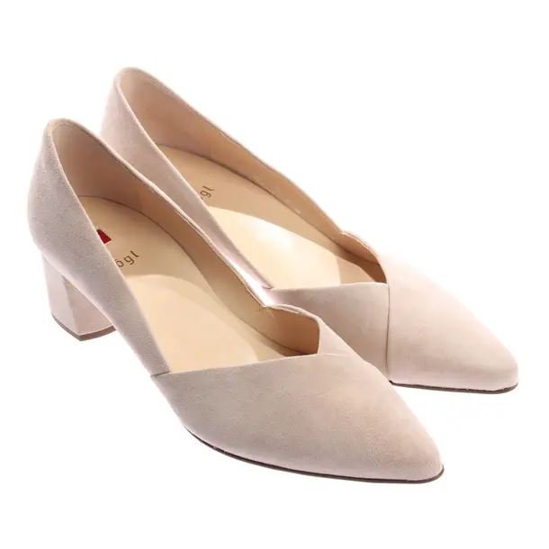 Pumps, in Hellbraun, Högl