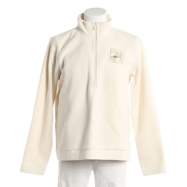 Felpa, in Crema, Poliestere, Lacoste