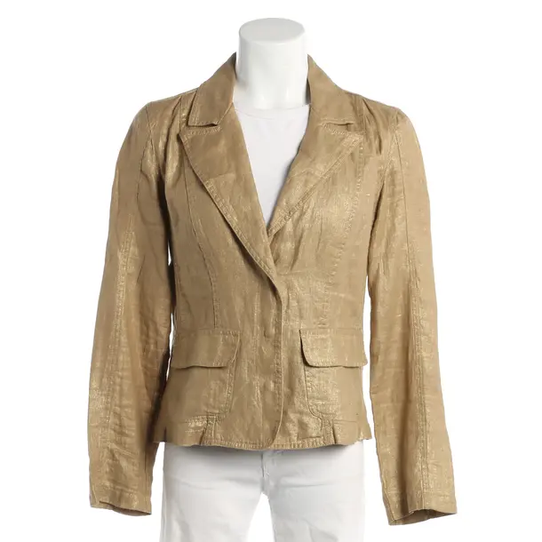 Blazer, in Brown, Linen, Marc Cain