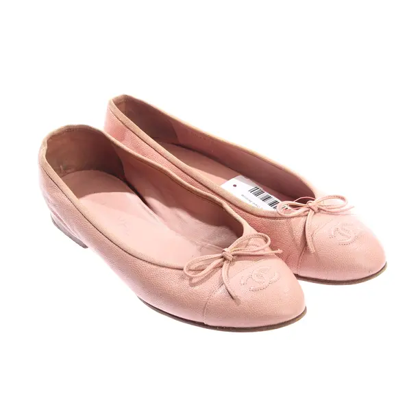 Ballet Flats, in Light Pink, Chanel