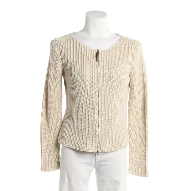 Strickjacke, in Beige, Baumwolle, Fabiana Filippi