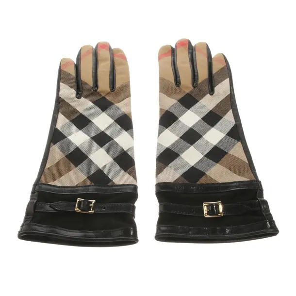 Handschuhe, in Mehrfarbig, Wolle, Burberry