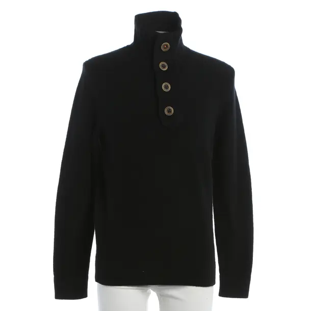 Jumper, in Black, Wool, Hugo Boss Orange