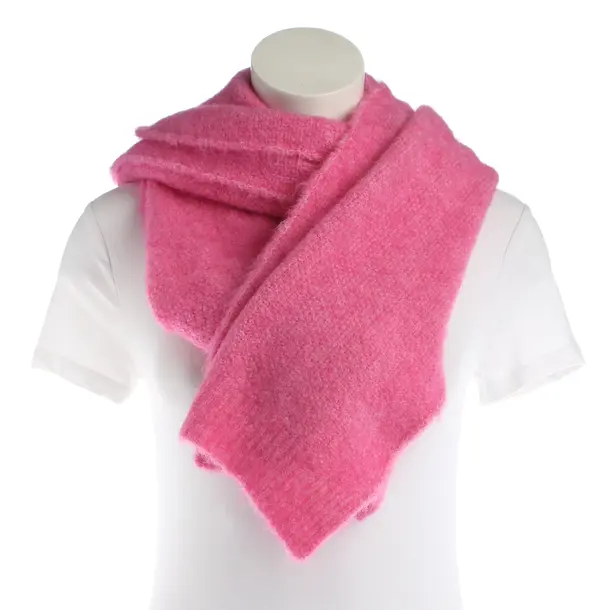 Scarf, in Pink, Wool, American Vintage