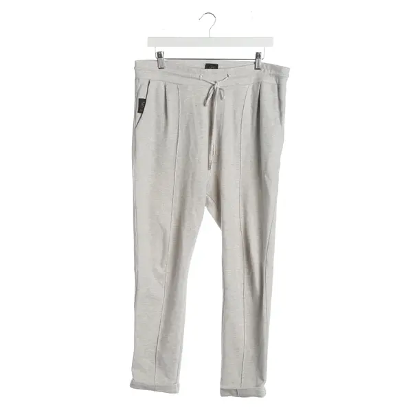 Sweatpants, in Light Gray, Cotton, Elias Rumelis