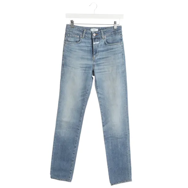 Jeans skinny, in Azzurro, Cotone, Chiuso