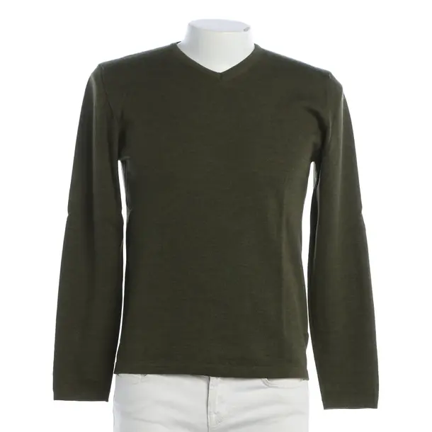 Jumper, in Dark Green, Wool, Hugo Boss Red Label