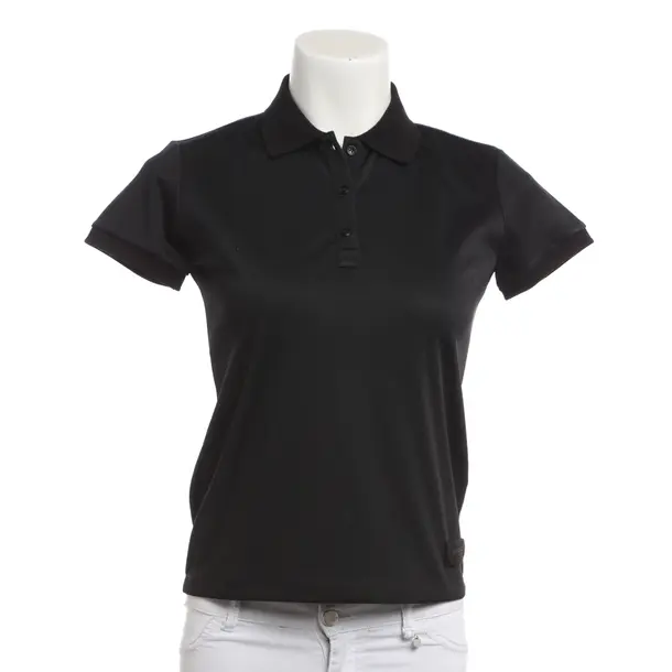 Polo Shirt, in Black, Polyester, Prada
