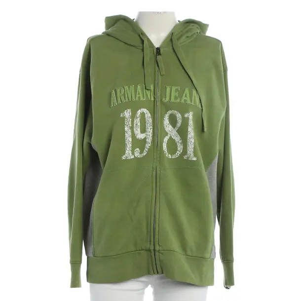 Hoodie, in Green, Cotton, Armani Jeans