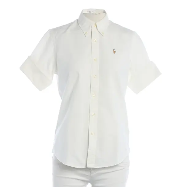 Bluse, in Cream, Baumwolle, Polo Ralph Lauren