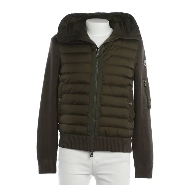 Mid-Season Jacket, in Green, Acrylic, Moncler