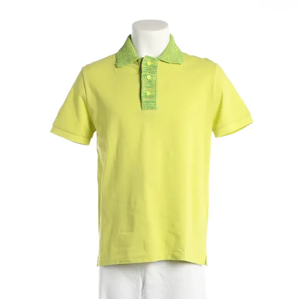 Poloshirt, in Gelb, Baumwolle, Bottega Veneta