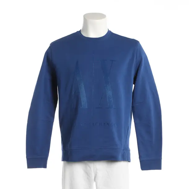 Sweatshirt, in Blau, Baumwolle, Armani Exchange