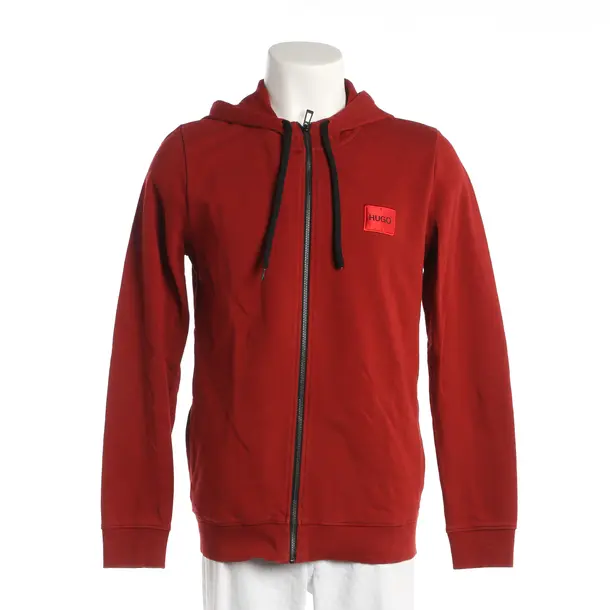 Hoodie, in Red, Cotton, Hugo Boss Red Label