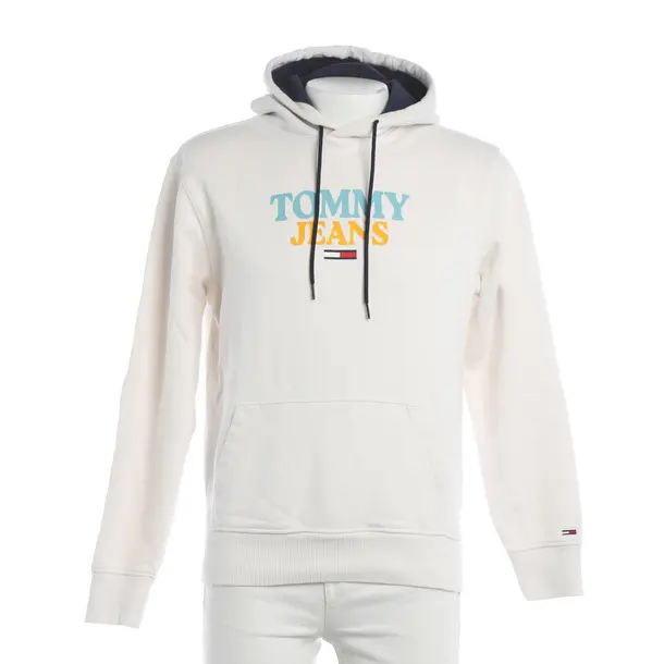 Hoodie, in White, Cotton, Tommy Jeans
