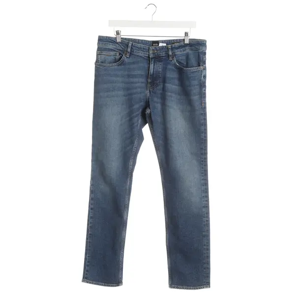 Jeans, in Blu, Cotone, Hugo Boss Etichetta Nera