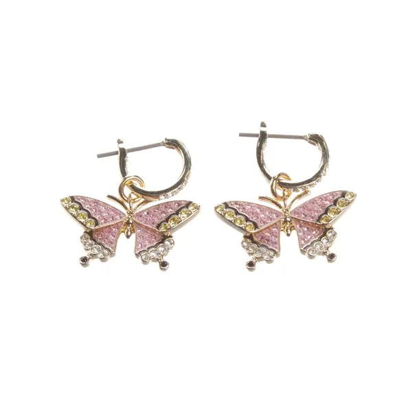 Earrings, in Multicolored, Metal (metallic, metallized), Swarovski