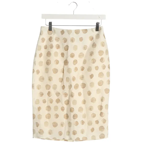 Skirt, in Cream, Cotton, Max Mara