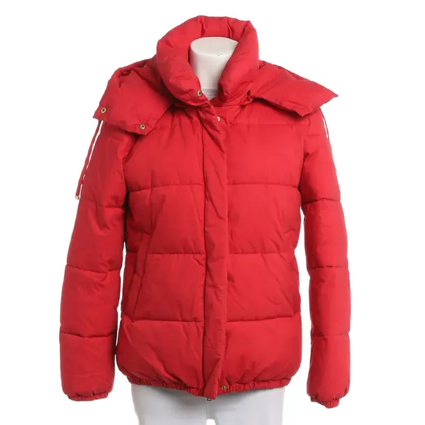 Winter Jacket, in Red, Cotton, Closed