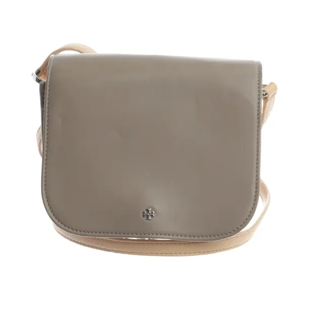 Shoulder Bag, in Gray, Leather, Tory Burch