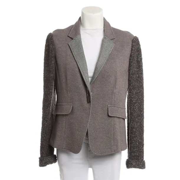 Blazer, in Grigio, Lana, Fabiana Filippi