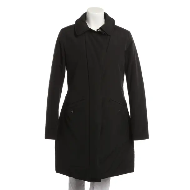 Wintermantel, in Schwarz, Baumwolle, Woolrich