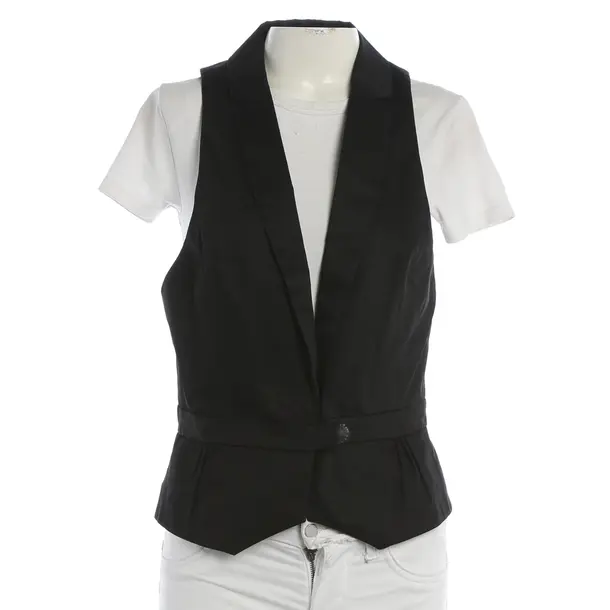 Weste, in Schwarz, Baumwolle, Hugo Boss Orange